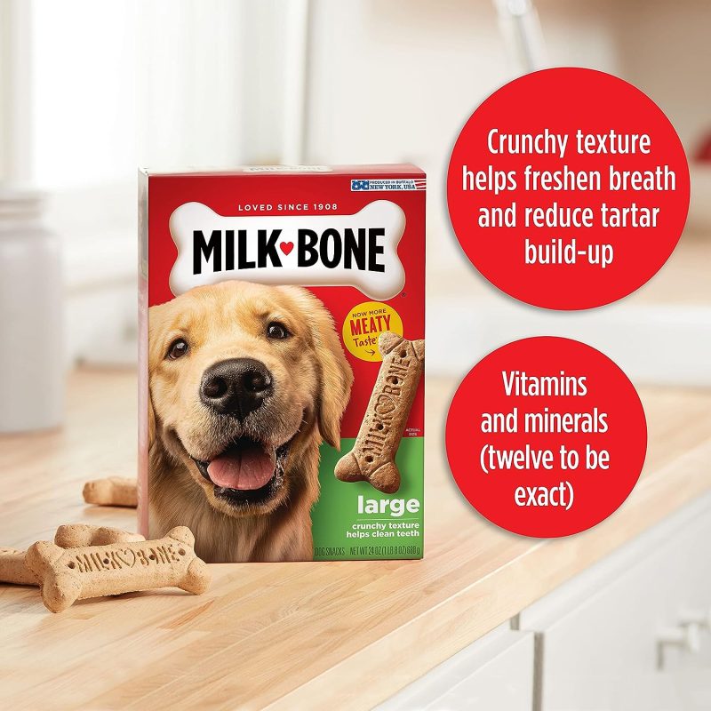 Milk-Bone Original Dog Biscuits, Medium Crunchy Dog Treats, 10 Pound - Image 7