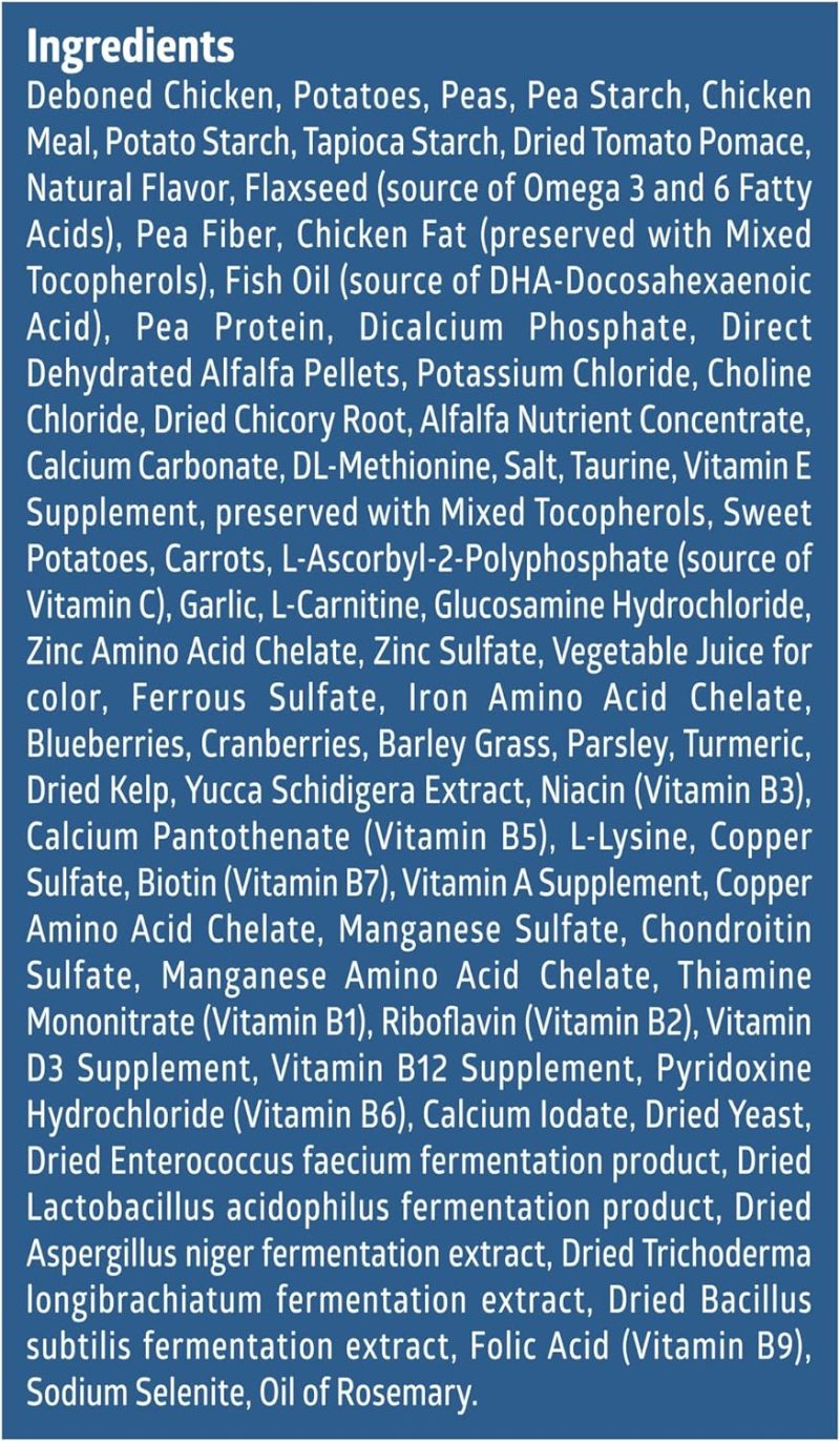 Blue Buffalo Freedom Grain Free Natural Senior Dry Dog Food, Chicken 24-lb - Image 27
