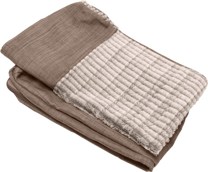 Furhaven Cooling Gel Dog Bed for Large Dogs w/ Removable Bolsters & Washable Cover, For Dogs Up to 95 lbs - Plush & Velvet Waves - Image 7