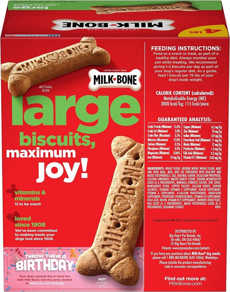 Milk-Bone Original Dog Biscuits, Medium Crunchy Dog Treats, 10 Pound - Image 2