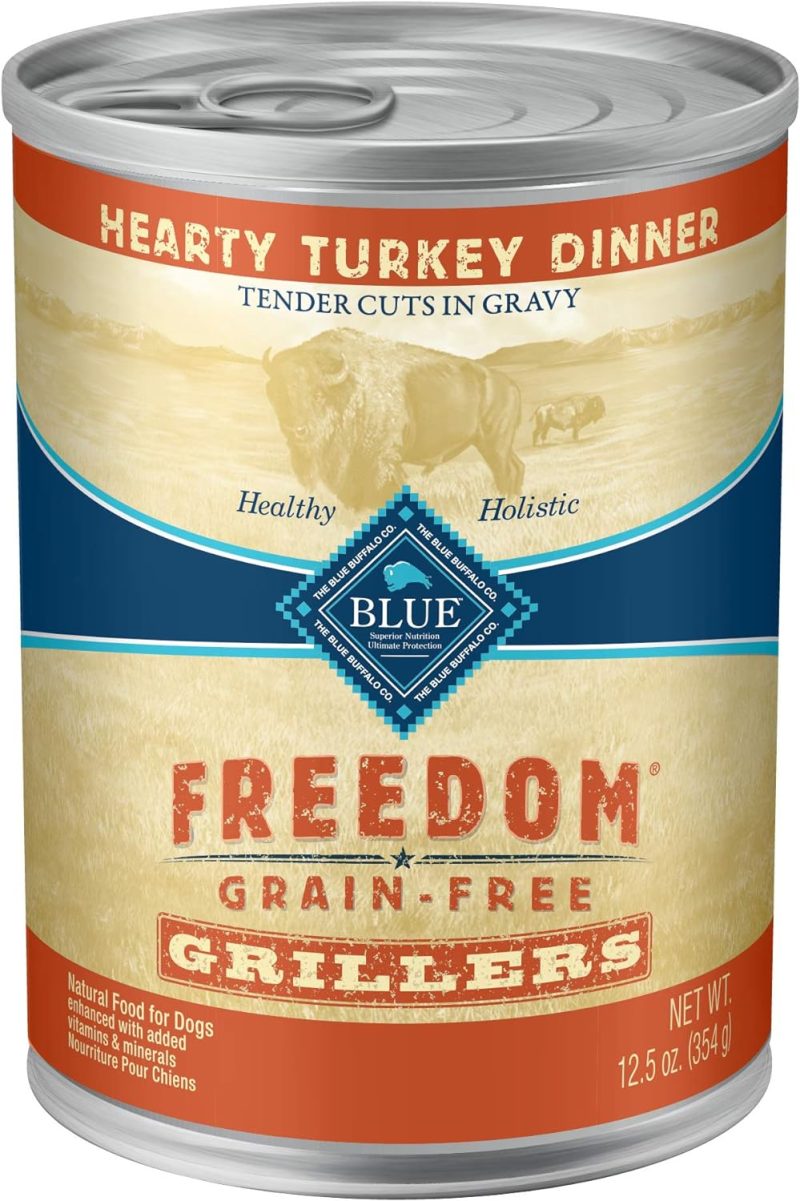 Blue Buffalo Freedom Grain Free Natural Adult Wet Dog Food, Chicken 12.5oz cans (Pack of 12) - Image 37