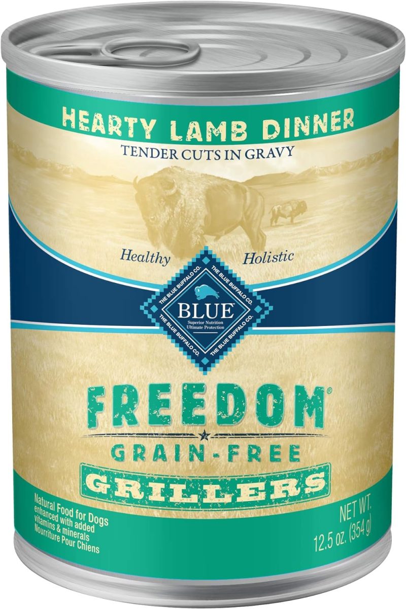 Blue Buffalo Freedom Grain Free Natural Adult Wet Dog Food, Chicken 12.5oz cans (Pack of 12) - Image 10