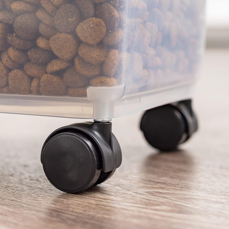 IRIS USA Airtight Pet Food/Treat Storage Container Combo, Blue - Image 16