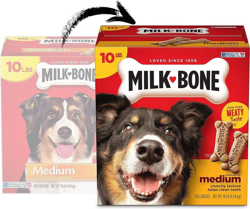 Milk-Bone Original Dog Biscuits, Medium Crunchy Dog Treats, 10 Pound - Image 43