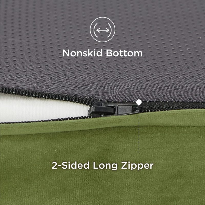 Bedsure Orthopedic Dog Bed for Medium Dogs -Foam Sofa with Removable Washable Cover, Waterproof Lining and Nonskid Bottom Couch, - Image 366
