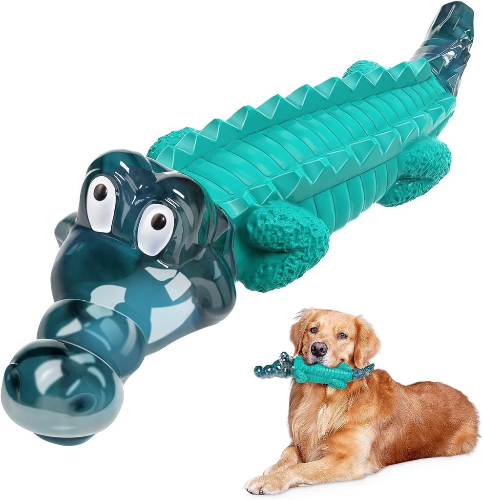 Dog Toys for Super Aggresive Chewers /Tough Dog Toys/Heavy Duty /Durable Toys for Large/Medium Dog, to Keep Them Busy (Blue)