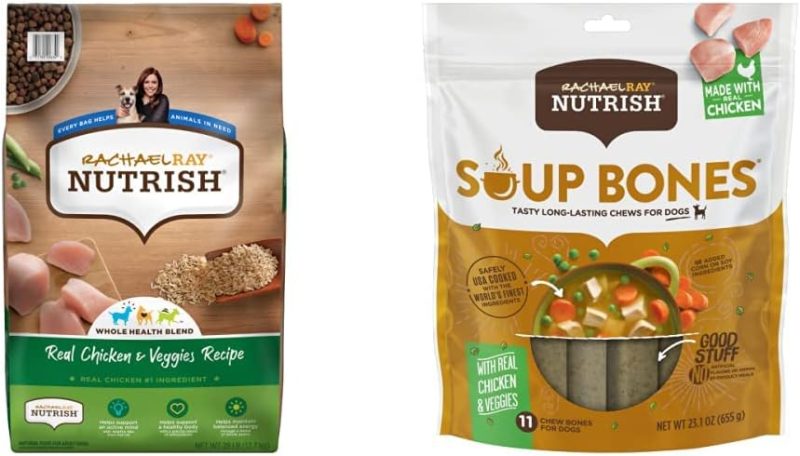 Rachael Ray Nutrish Premium Natural Dry Dog Food, Real Beef, Pea, & Brown Rice Recipe, 40 Pound Bag (Packaging May Vary) - Image 123