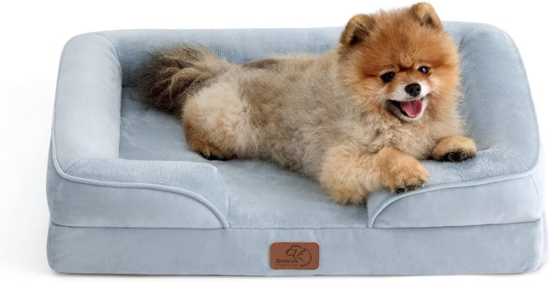 Bedsure Orthopedic Dog Bed for Medium Dogs - Waterproof Dog Sofa Bed Medium, Supportive Foam Pet Couch Bed with Removable - Image 387