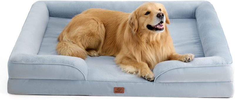 Bedsure Orthopedic Dog Bed for Medium Dogs - Waterproof Dog Sofa Bed Medium, Supportive Foam Pet Couch Bed with Removable - Image 254