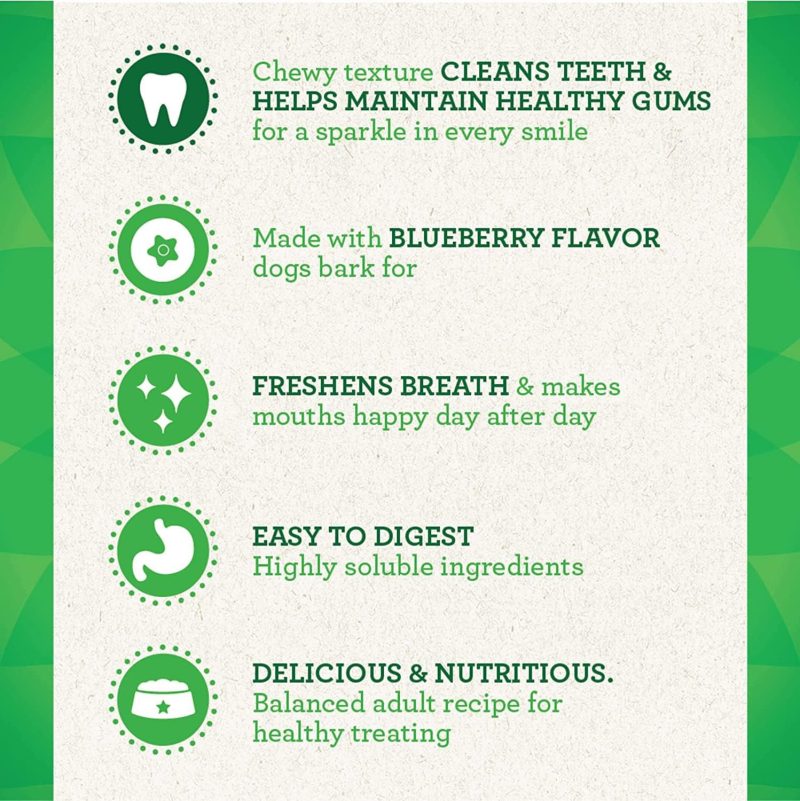 GREENIES Original Regular Natural Dog Dental Chews Oral Health Dog Treats, 36 Count (Pack of 1) - Image 149