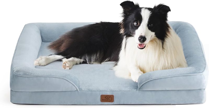 Bedsure Orthopedic Dog Bed for Medium Dogs - Waterproof Dog Sofa Bed Medium, Supportive Foam Pet Couch Bed with Removable - Image 246