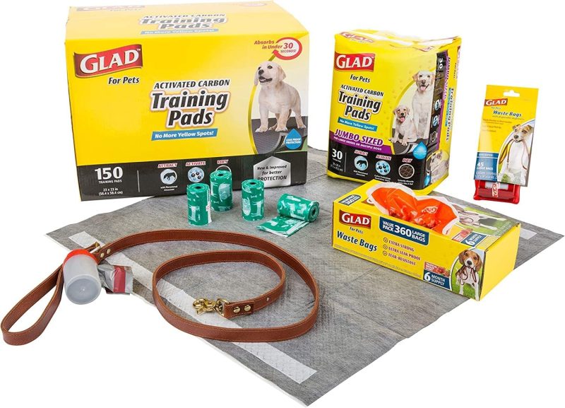 Glad for Pets Black Charcoal Training Pads for Dogs, 23" x 23" - Super Absorbent & Odor Neutralizing Dog Potty Pads, - Image 49