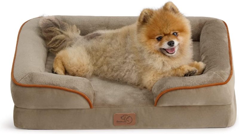 Bedsure Orthopedic Dog Bed for Medium Dogs - Waterproof Dog Sofa Bed Medium, Supportive Foam Pet Couch Bed with Removable - Image 226