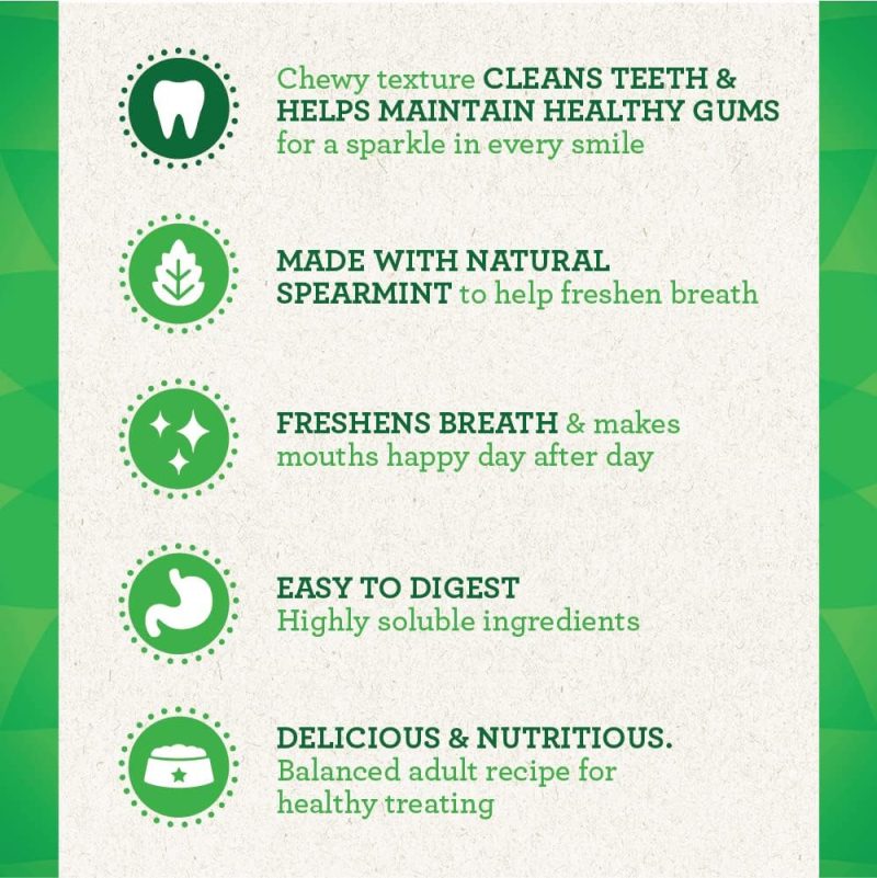 GREENIES Original Regular Natural Dog Dental Chews Oral Health Dog Treats, 36 Count (Pack of 1) - Image 205