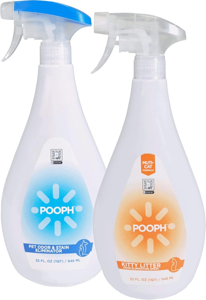 Pooph Pet Odor Eliminator, 32oz Spray - Dismantles Odors on a Molecular Basis, Dogs, Cats, Freshener, Urine, Poop, Pee, - Image 8