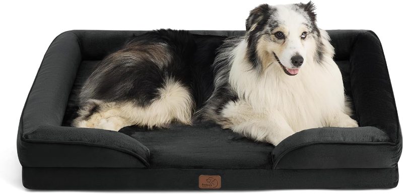 Bedsure Orthopedic Dog Bed for Medium Dogs - Waterproof Dog Sofa Bed Medium, Supportive Foam Pet Couch Bed with Removable - Image 358