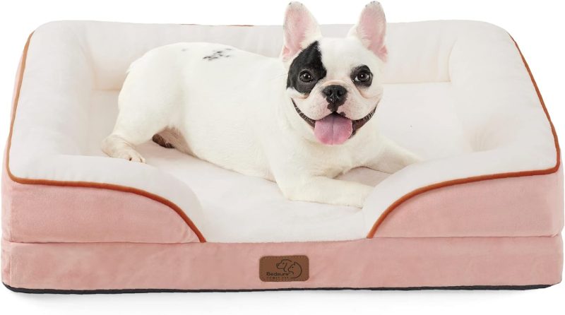 Bedsure Orthopedic Dog Bed for Medium Dogs - Waterproof Dog Sofa Bed Medium, Supportive Foam Pet Couch Bed with Removable - Image 174