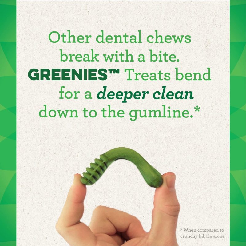 GREENIES Original Regular Natural Dog Dental Chews Oral Health Dog Treats, 36 Count (Pack of 1) - Image 186