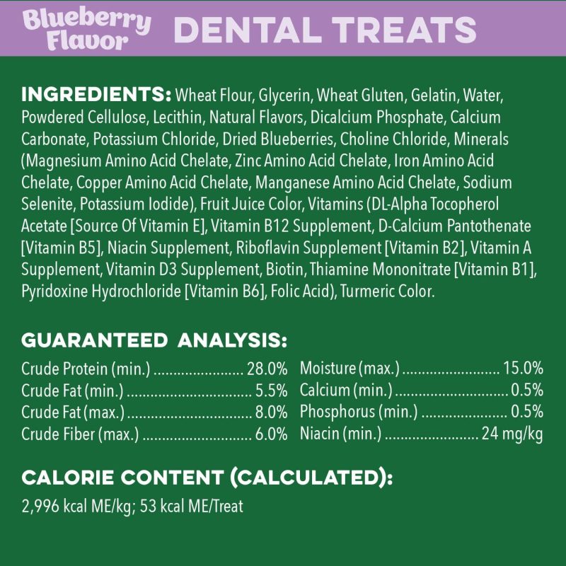 GREENIES Original Regular Natural Dog Dental Chews Oral Health Dog Treats, 36 Count (Pack of 1) - Image 51