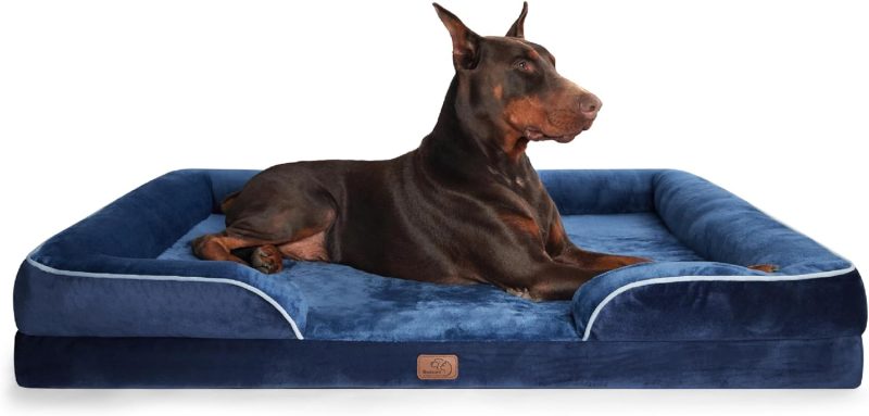 Bedsure Orthopedic Dog Bed for Medium Dogs - Waterproof Dog Sofa Bed Medium, Supportive Foam Pet Couch Bed with Removable - Image 49