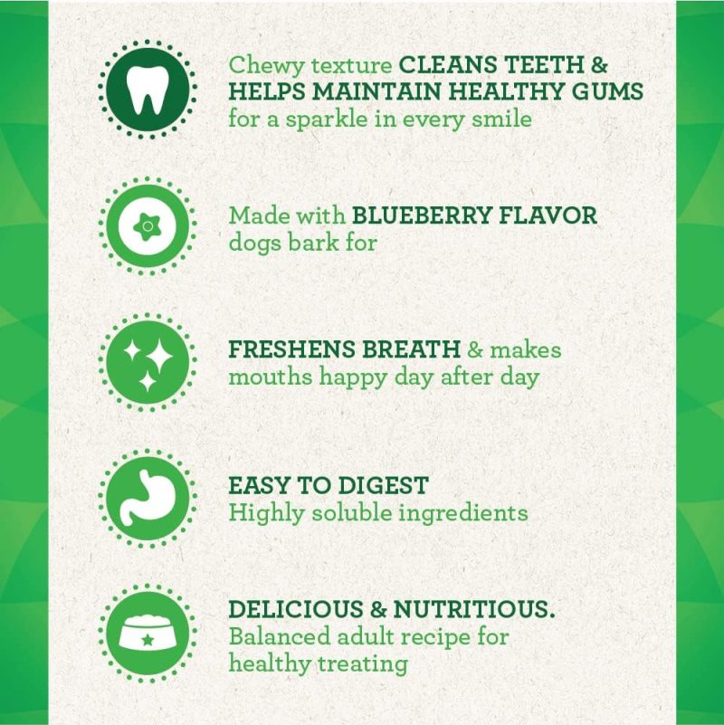 GREENIES Original Regular Natural Dog Dental Chews Oral Health Dog Treats, 36 Count (Pack of 1) - Image 87
