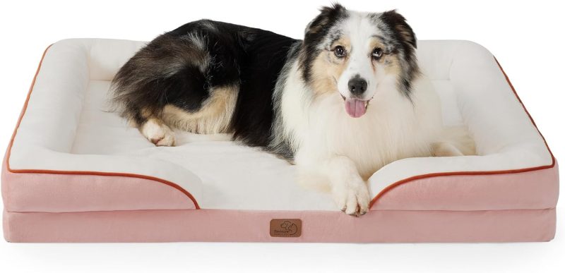 Bedsure Orthopedic Dog Bed for Medium Dogs - Waterproof Dog Sofa Bed Medium, Supportive Foam Pet Couch Bed with Removable - Image 327