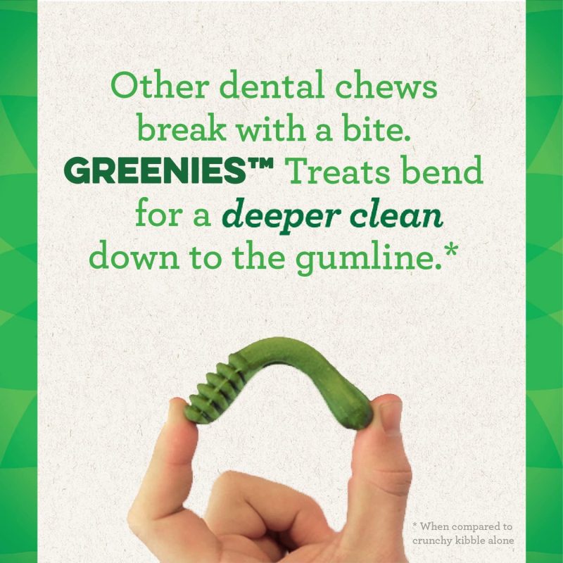GREENIES Original Regular Natural Dog Dental Chews Oral Health Dog Treats, 36 Count (Pack of 1) - Image 123