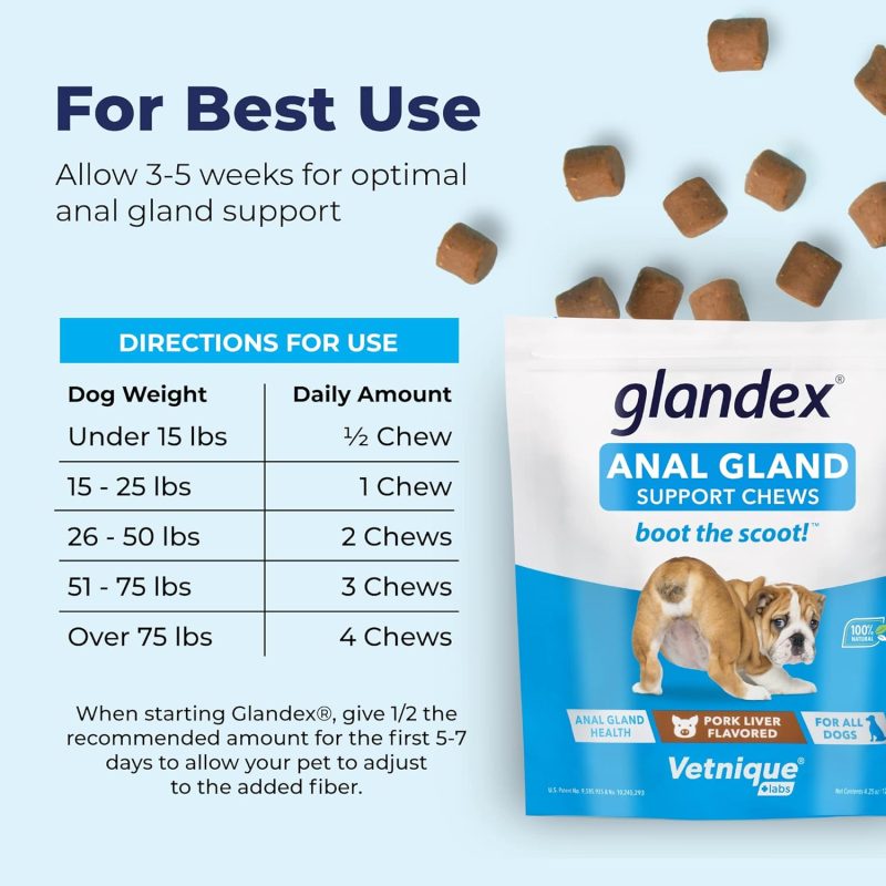 Glandex Anal Gland Soft Chew Treats with Pumpkin for Dogs Digestive Enzymes, Probiotics Fiber Supplement for Dogs Boot The Scoot - Image 31