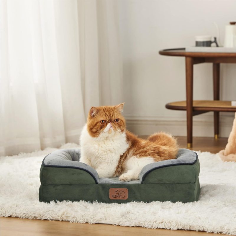 Bedsure Orthopedic Dog Bed for Medium Dogs - Waterproof Dog Sofa Bed Medium, Supportive Foam Pet Couch Bed with Removable - Image 249