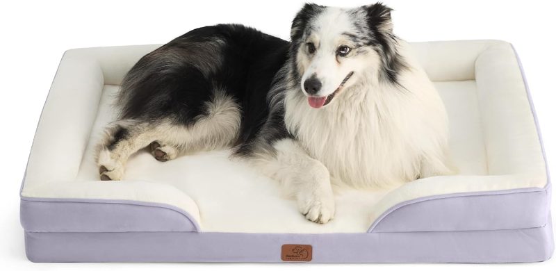 Bedsure Orthopedic Dog Bed for Medium Dogs - Waterproof Dog Sofa Bed Medium, Supportive Foam Pet Couch Bed with Removable - Image 106