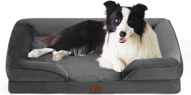 Bedsure Orthopedic Dog Bed for Medium Dogs - Waterproof Dog Sofa Bed Medium, Supportive Foam Pet Couch Bed with Removable - Image 285