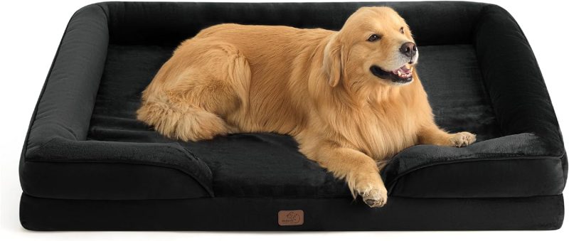 Bedsure Orthopedic Dog Bed for Medium Dogs - Waterproof Dog Sofa Bed Medium, Supportive Foam Pet Couch Bed with Removable - Image 384