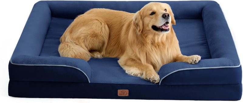 Bedsure Orthopedic Dog Bed for Medium Dogs - Waterproof Dog Sofa Bed Medium, Supportive Foam Pet Couch Bed with Removable - Image 236