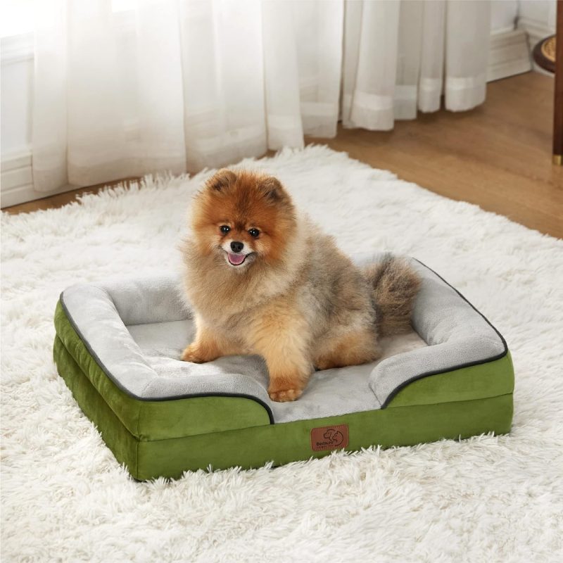 Bedsure Orthopedic Dog Bed for Medium Dogs - Waterproof Dog Sofa Bed Medium, Supportive Foam Pet Couch Bed with Removable - Image 272
