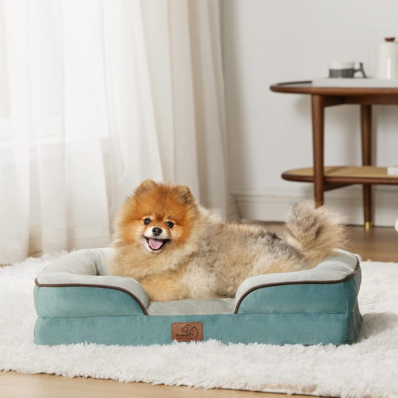 Bedsure Orthopedic Dog Bed for Medium Dogs - Waterproof Dog Sofa Bed Medium, Supportive Foam Pet Couch Bed with Removable - Image 166