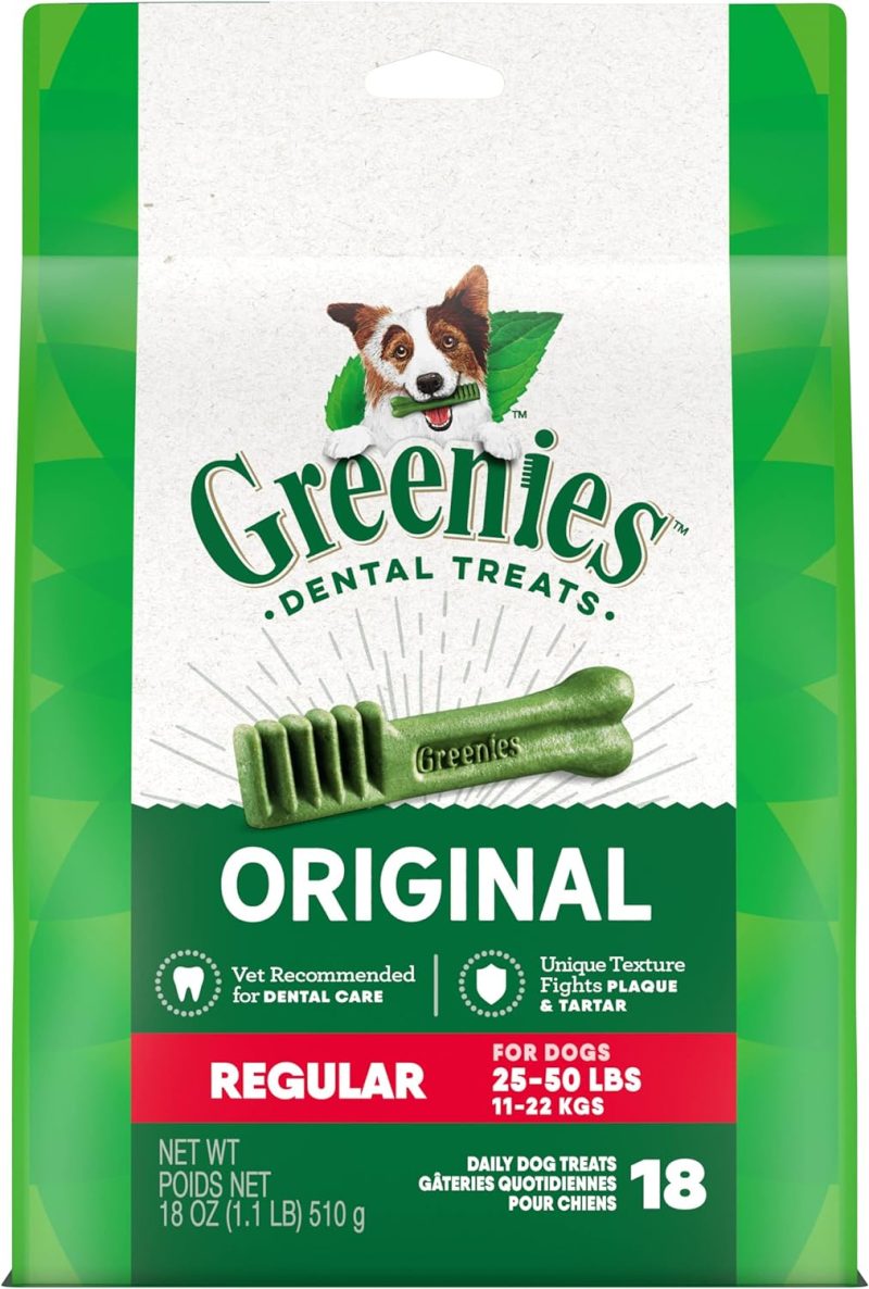GREENIES Original Regular Natural Dog Dental Chews Oral Health Dog Treats, 36 Count (Pack of 1) - Image 32