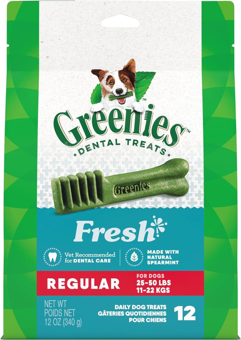GREENIES Original Regular Natural Dog Dental Chews Oral Health Dog Treats, 36 Count (Pack of 1) - Image 159