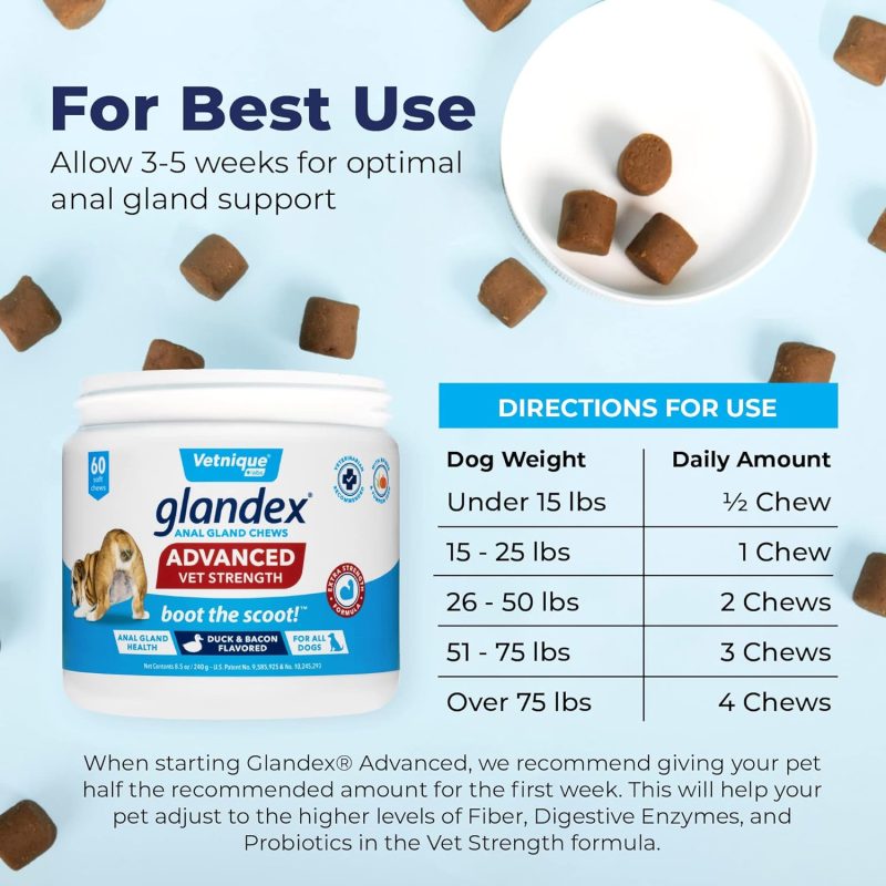 Glandex Anal Gland Soft Chew Treats with Pumpkin for Dogs Digestive Enzymes, Probiotics Fiber Supplement for Dogs Boot The Scoot - Image 13