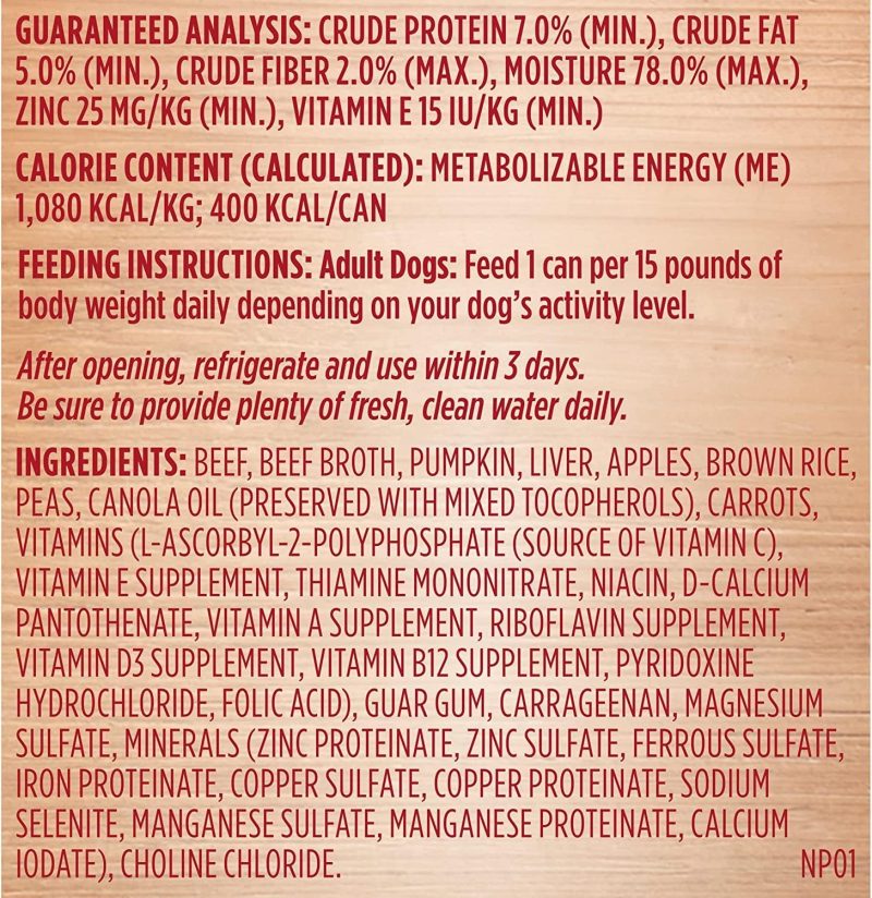 Rachael Ray Nutrish Premium Natural Dry Dog Food, Real Beef, Pea, & Brown Rice Recipe, 40 Pound Bag (Packaging May Vary) - Image 8