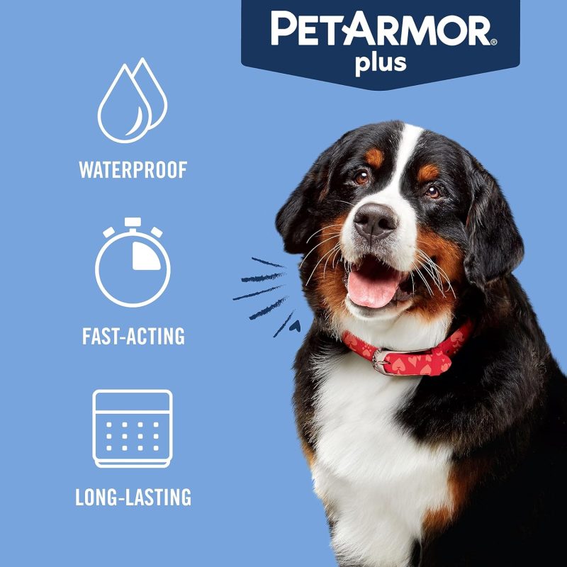 PetArmor Plus Flea and Tick Prevention for Dogs, Dog Flea and Tick Treatment, Waterproof Topical, Fast Acting, Small Dogs (5-22 - Image 6
