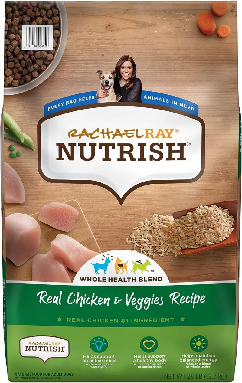 Rachael Ray Nutrish Premium Natural Dry Dog Food, Real Beef, Pea, & Brown Rice Recipe, 40 Pound Bag (Packaging May Vary) - Image 38