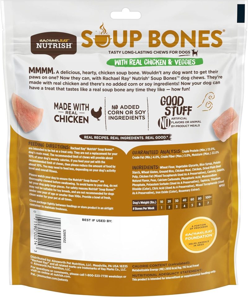 Rachael Ray Nutrish Premium Natural Dry Dog Food, Real Beef, Pea, & Brown Rice Recipe, 40 Pound Bag (Packaging May Vary) - Image 126