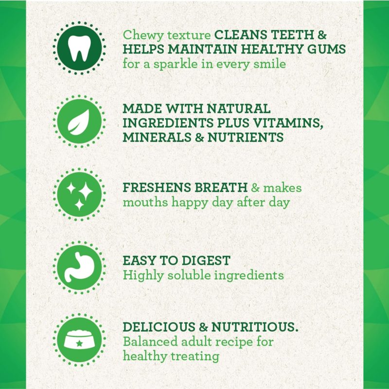 GREENIES Original Regular Natural Dog Dental Chews Oral Health Dog Treats, 36 Count (Pack of 1) - Image 34