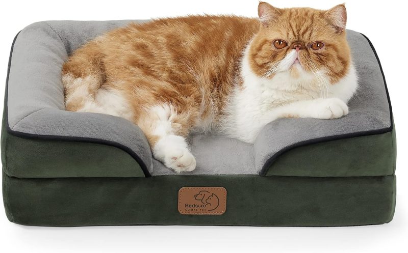 Bedsure Orthopedic Dog Bed for Medium Dogs - Waterproof Dog Sofa Bed Medium, Supportive Foam Pet Couch Bed with Removable - Image 247