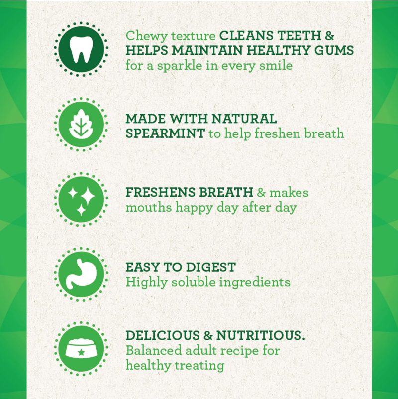 GREENIES Original Regular Natural Dog Dental Chews Oral Health Dog Treats, 36 Count (Pack of 1) - Image 94