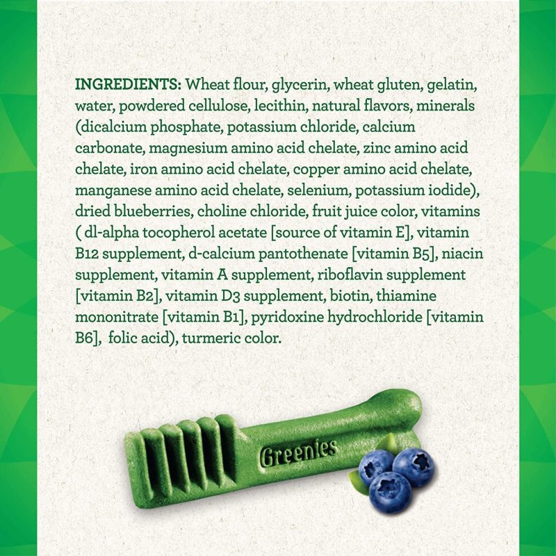 GREENIES Original Regular Natural Dog Dental Chews Oral Health Dog Treats, 36 Count (Pack of 1) - Image 150