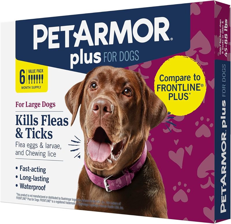 PetArmor Plus Flea and Tick Prevention for Dogs, Dog Flea and Tick Treatment, Waterproof Topical, Fast Acting, Small Dogs (5-22 - Image 34