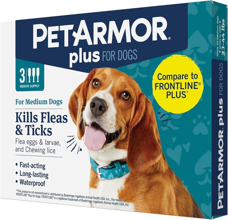 PetArmor Plus Flea and Tick Prevention for Dogs, Dog Flea and Tick Treatment, Waterproof Topical, Fast Acting, Small Dogs (5-22 - Image 23
