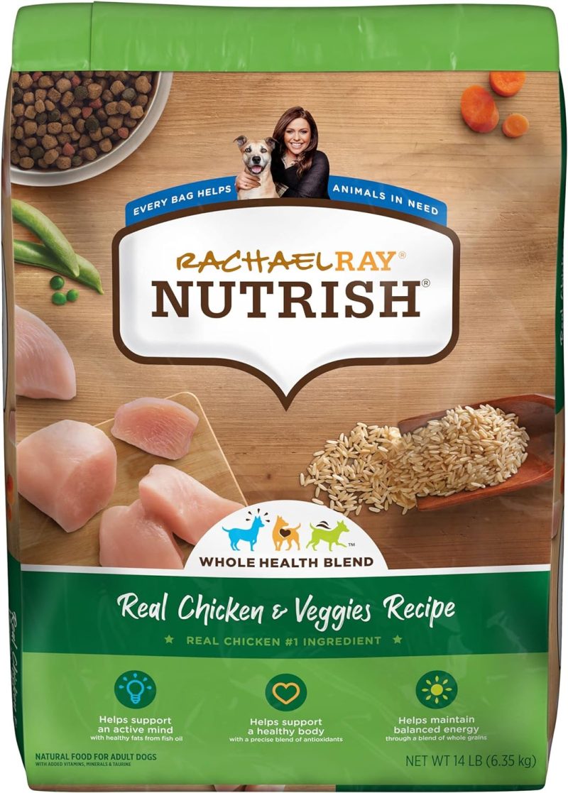 Rachael Ray Nutrish Premium Natural Dry Dog Food, Real Beef, Pea, & Brown Rice Recipe, 40 Pound Bag (Packaging May Vary) - Image 26