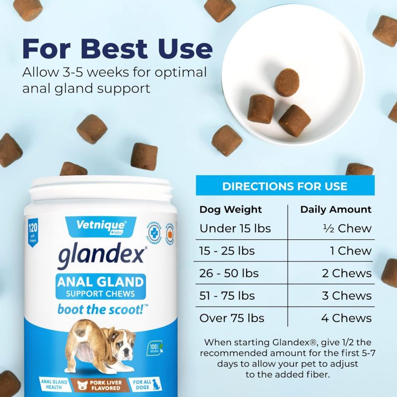 Glandex Anal Gland Soft Chew Treats with Pumpkin for Dogs Digestive Enzymes, Probiotics Fiber Supplement for Dogs Boot The Scoot - Image 35